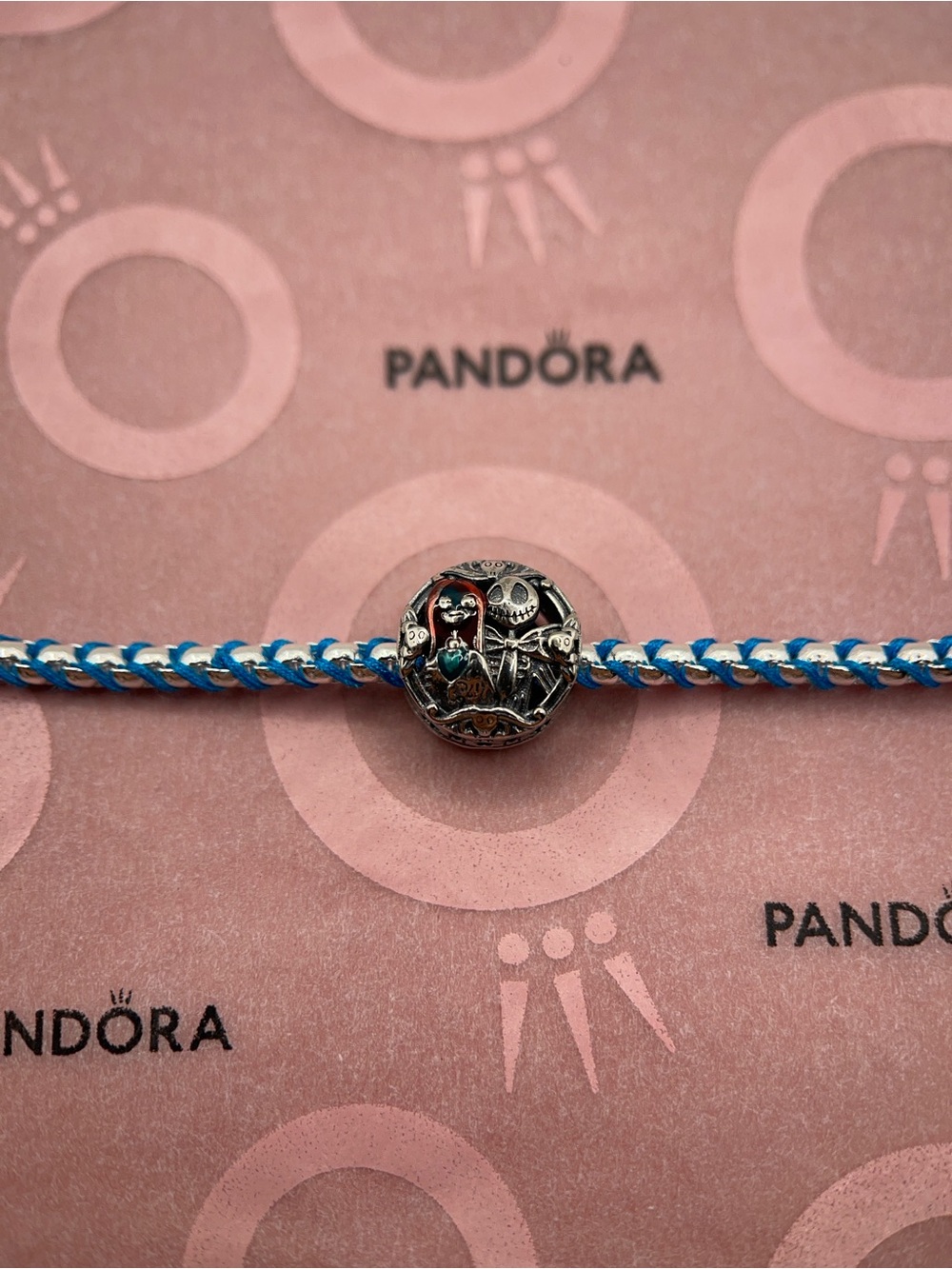 Pandora Disney Nightmare Before Christmas Jack Sally Charm